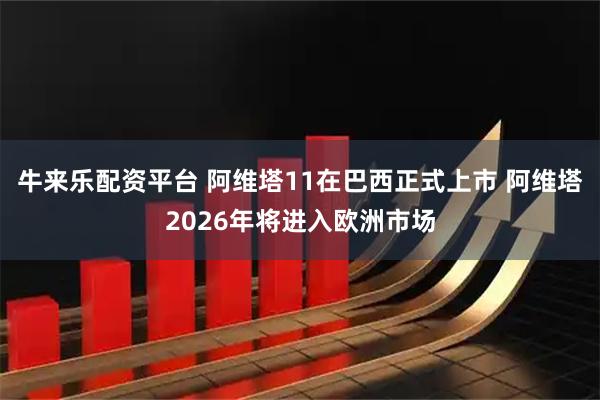 牛来乐配资平台 阿维塔11在巴西正式上市 阿维塔2026年将进入欧洲市场