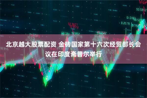 北京越大股票配资 金砖国家第十六次经贸部长会议在印度斋普尔举行